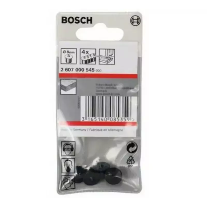 Gręžimo antgalis Bosch 2 607 000 545 juodas 8 mm skersmuo 4 vnt.