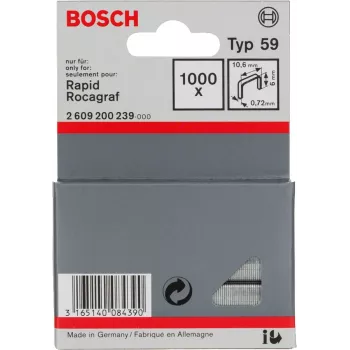 Bosch 2 609 200 239 segtukai 1000 vnt. 6 mm