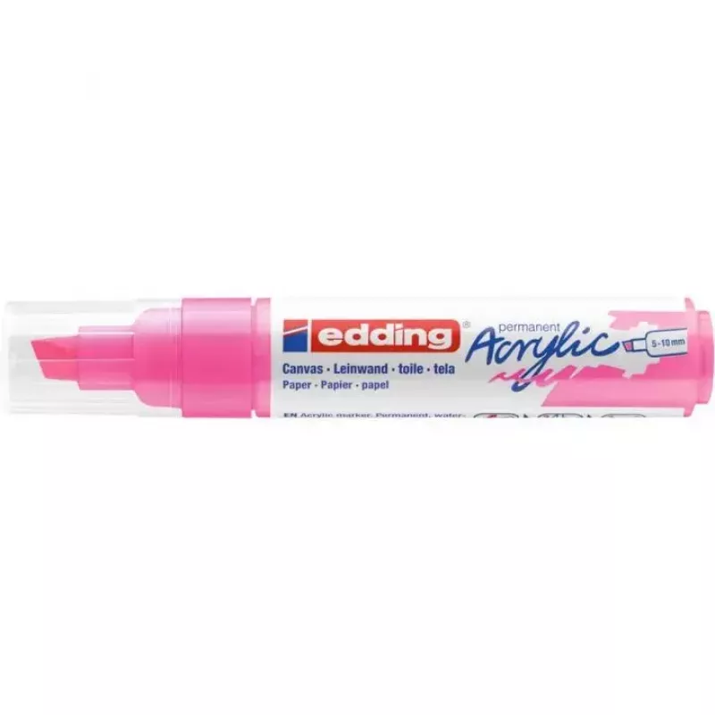Markeris Edding 5000 kaltinis antgalis Neonrožinė 1 vnt.
