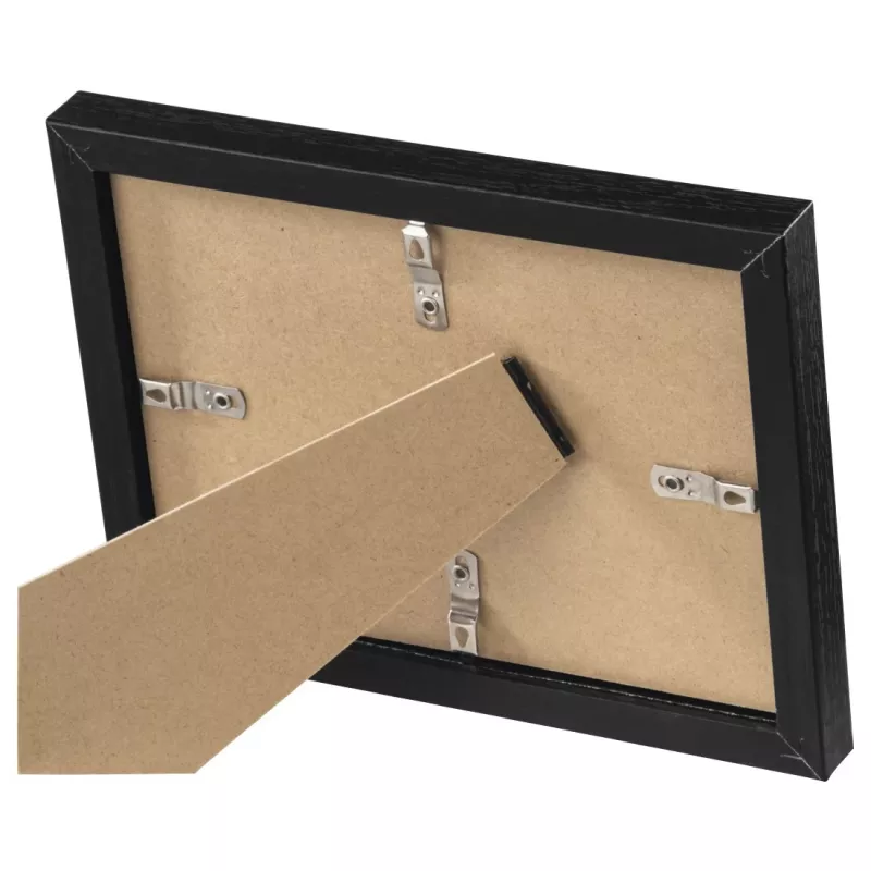 Vienvietis nuotraukų rėmelis Hama Oslo Black Glass MDF 426x326 mm
