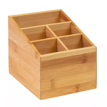 Organizatorinis krepšelis Westmark Tapas + Friends stalviršiui, bambukas, 135×130×160 mm