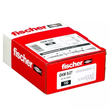 Fischer GKM 27 metalinis inkaras gipso kartono plokštėms 31 mm 100 vnt.