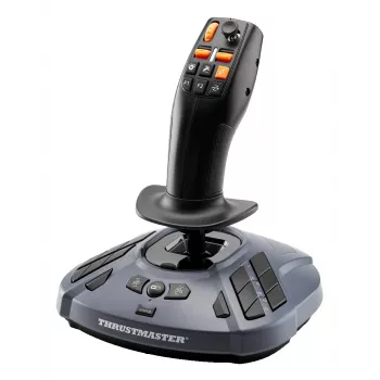 Thrustmaster T128 SimTask Farming Pack juodas vairas + pedalai + svirtis PC, PlayStation 4, PlayStation 5