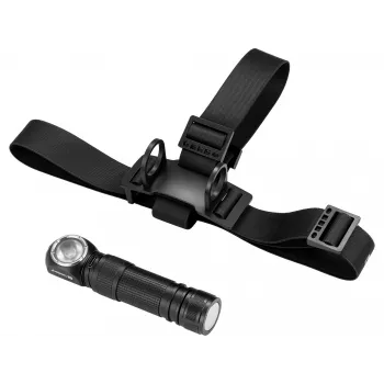 Sandberg Headlamp 1000 Pro – Juodas šviesos diodinis priekinis žibintas su galvos juosta, IP66, aliuminis