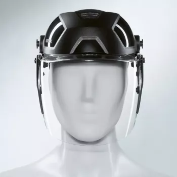 Apsauginis veido skydelis UVEX pheos faceguard 9790211 – juodas, šalmo priedas
