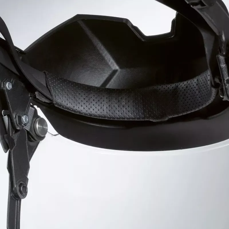 Apsauginis veido skydelis UVEX pheos faceguard 9790211 – juodas, šalmo priedas
