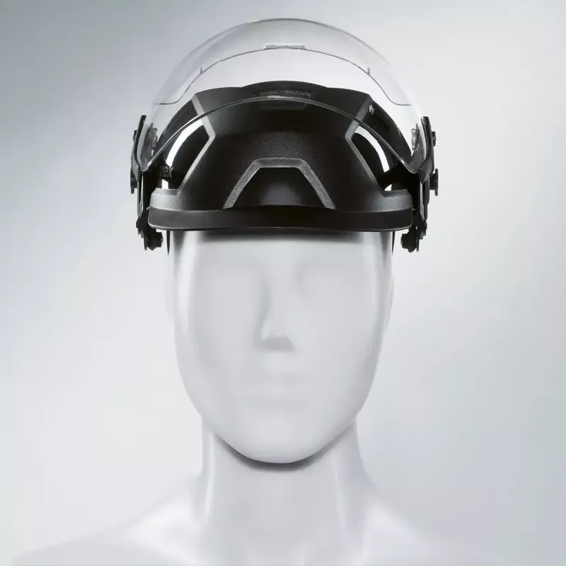 Apsauginis veido skydelis UVEX pheos faceguard 9790211 – juodas, šalmo priedas