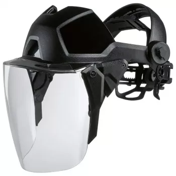 Apsauginis veido skydelis UVEX pheos faceguard 9790211 – juodas, šalmo priedas
