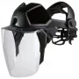Apsauginis veido skydelis UVEX pheos faceguard 9790211 – juodas, šalmo priedas