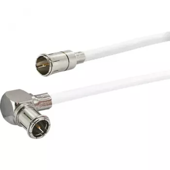 Koaksialinis kabelis Schwaiger MMC15 052 1,5 m Mini D F baltas