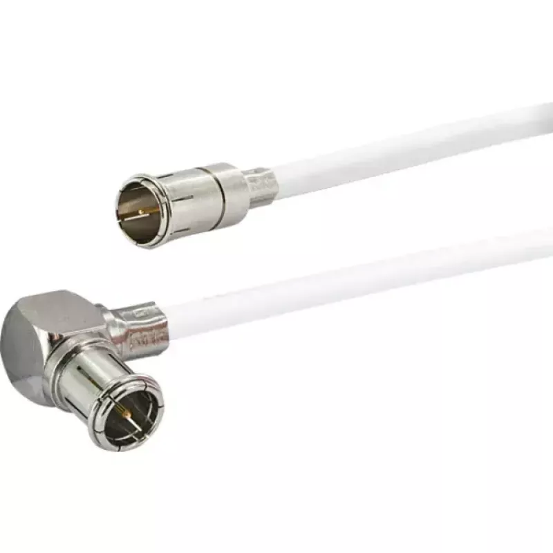 Koaksialinis kabelis Schwaiger MMC15 052 1,5 m Mini D F baltas