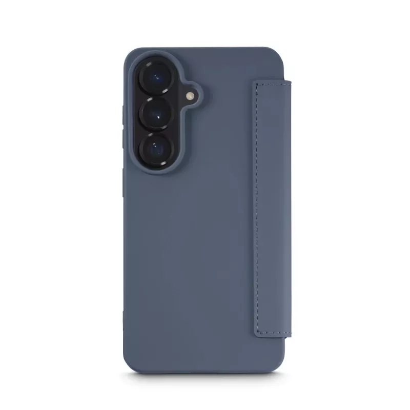 Dėklas folio HAMA Fantastic Feel, Samsung Galaxy S26, 16 cm (6.3 colio), mėlynas, 2 kortelių kišenės