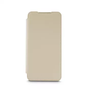 Dėklas Folio HAMA Fantastic Feel, Samsung Galaxy S26, 16 cm (6,3 colio), smėlio spalvos, 2 kortelių kišenės