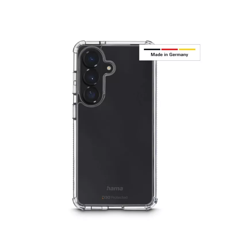 Mobiliojo telefono dėklas HAMA Extreme Protect, skirtas Samsung Galaxy S26, permatomas, tinka 16 cm (6,3 colio) ekranams