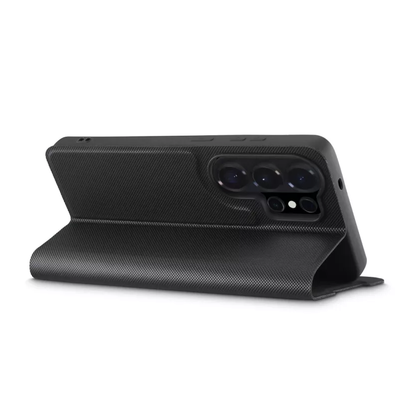 Folio dėklas mobiliesiems telefonams HAMA Daily Protect, skirtas Galaxy S26 Ultra, 17,5 cm (6,9 colio), juodas, 2 kortelių kišenės, stalinis stovas