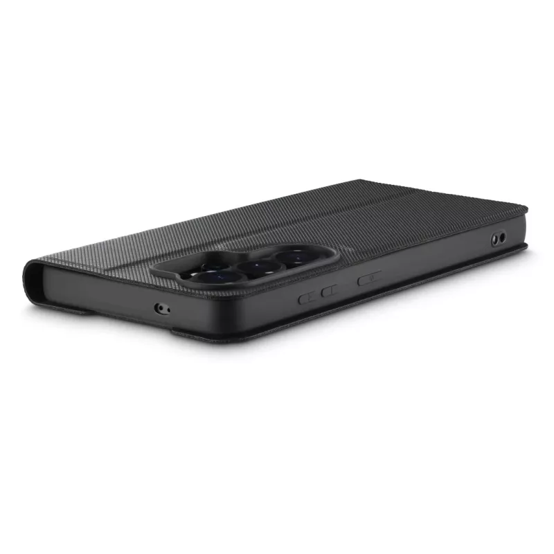 Folio dėklas mobiliesiems telefonams HAMA Daily Protect, skirtas Galaxy S26 Ultra, 17,5 cm (6,9 colio), juodas, 2 kortelių kišenės, stalinis stovas