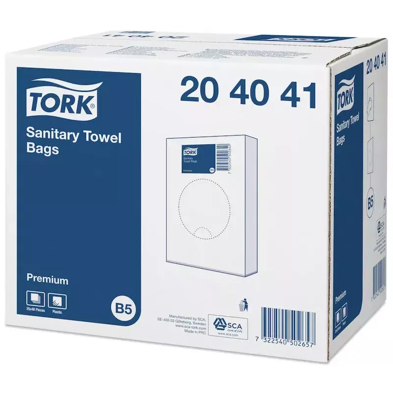 Šiukšlių maišelis Tork 204041 baltas 25 vnt.
