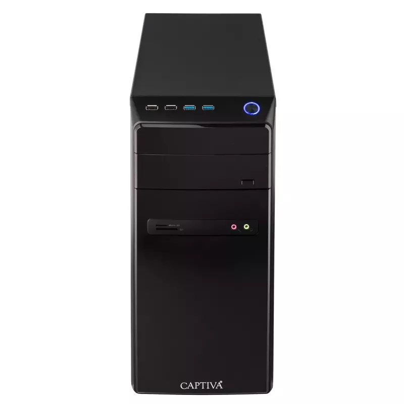 Stalinis kompiuteris CAPTIVA Power Starter R81-564 AMD Ryzen™ 5 16 GB 2 TB SSD AMD Radeon Graphics