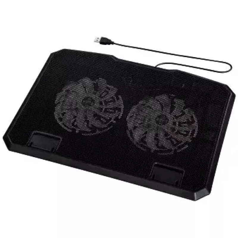 Hama Black nešiojamojo kompiuterio aušinimo padėklas 39,6 cm (15,6 colio)