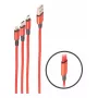 USB laidas ShiverPeaks BS14-50070 1,2 m USB A / USB C / Micro-USB B juodas