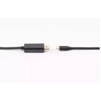 HDMI kabelis ShiverPeaks BS10-62045 0,1 m HDMI A tipas USB C tipas juodas