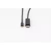 HDMI kabelis ShiverPeaks BS10-62045 0,1 m HDMI A tipas USB C tipas juodas