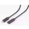 USB laidas ShiverPeaks BS13-44035 USB 3.2 Gen 2 2m USB-C juodas