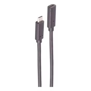 USB laidas ShiverPeaks BS13-44035 USB 3.2 Gen 2 2m USB-C juodas
