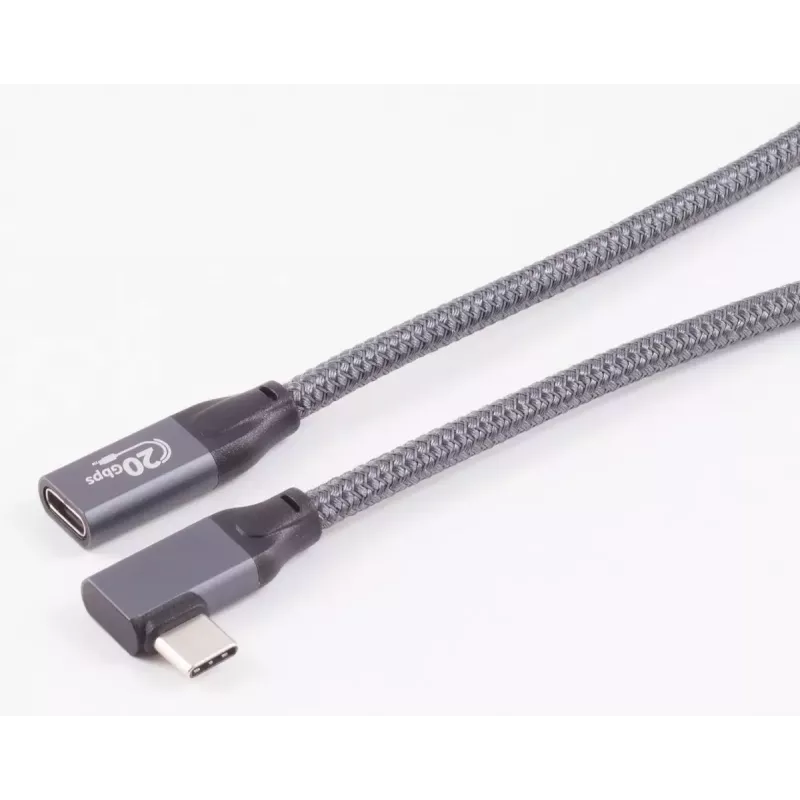 USB laidas ShiverPeaks BS13-56150 1,5 m USB 3.2 Gen 2x2 pilka