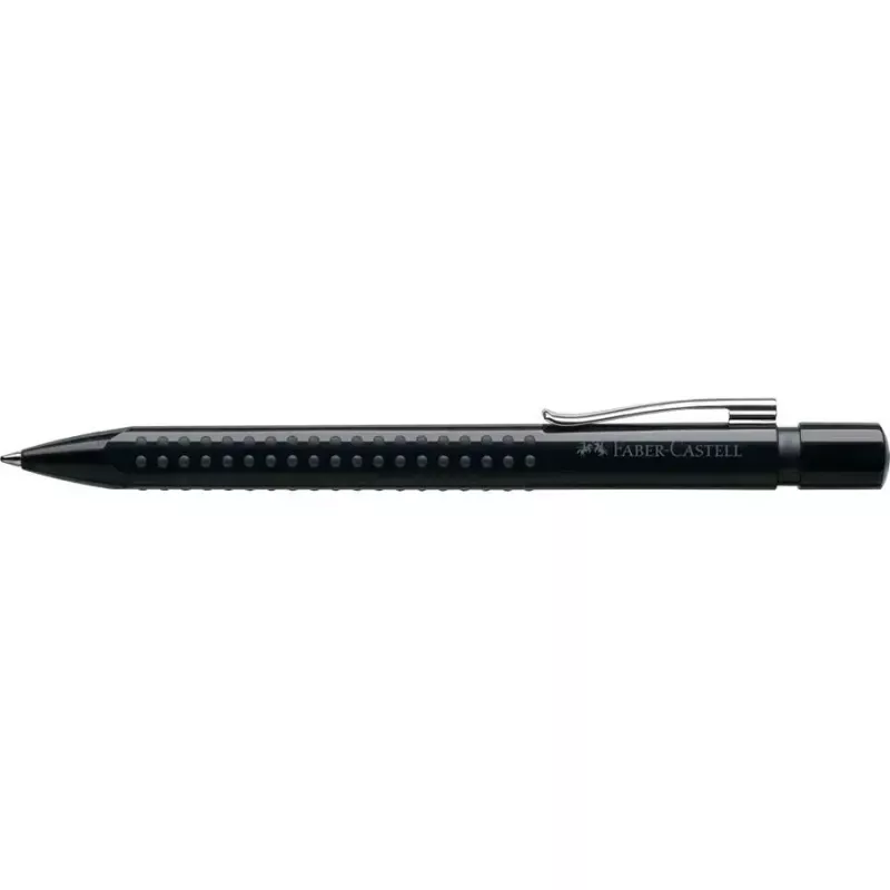 Tušinukas Faber-Castell 243999 – ištraukiamas, mėlynas rašalas, vidutinis antgalis, juodas korpusas, 1 vnt.