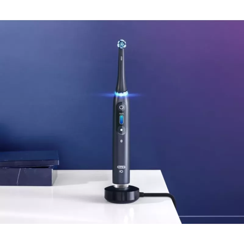 Oral-B iO Ultimate Clean Ultimatiniai šepetėlių antgaliai 2 vnt. Juodi