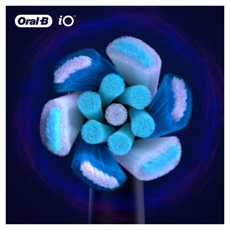 Oral-B iO Ultimate Clean Ultimatiniai šepetėlių antgaliai 2 vnt. Juodi