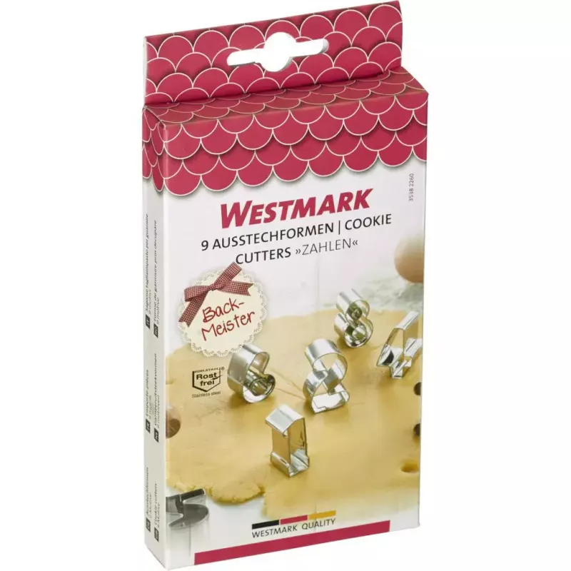 Westmark 35382260 formelė sausainiams iš nerūdijančio plieno, apvali