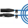 XLR laidas Rode XLR3M-B 3 m — vyriškas–moteriškas mikrofoninis laidas, mėlynas