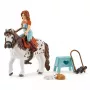 Schleich HORSE CLUB Mia ir Spotty – žirgas su raiteliu, arkliai, 5+ metų, įvairiaspalvis, plastikas