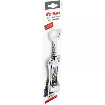 Rankinis kamščiatraukis Westmark 60202270, plieninis, 173×63×37 mm