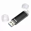„Hama Laeta Twin“ 16GB USB atmintukas USB Type-A / Micro-USB 3.2 Gen 1 (3.1 Gen 1) Juodas