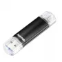 „Hama Laeta Twin“ 16GB USB atmintukas USB Type-A / Micro-USB 3.2 Gen 1 (3.1 Gen 1) Juodas