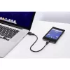 USB laidas Renkforce RF-4463076 0,3 m USB A Micro-USB B juodas