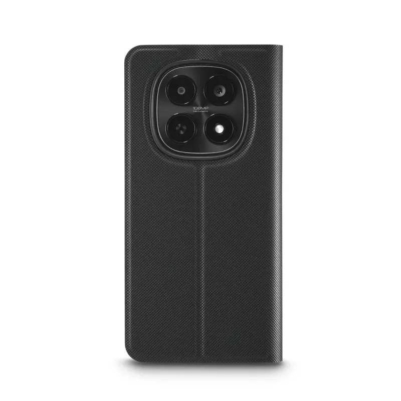 HAMA Daily Protect dėklas „folio“ mobiliesiems telefonams, skirtas „Redmi Note 15“ (6,77 colio) – juodas, 2 kortelių kišenės, stalinis stovas