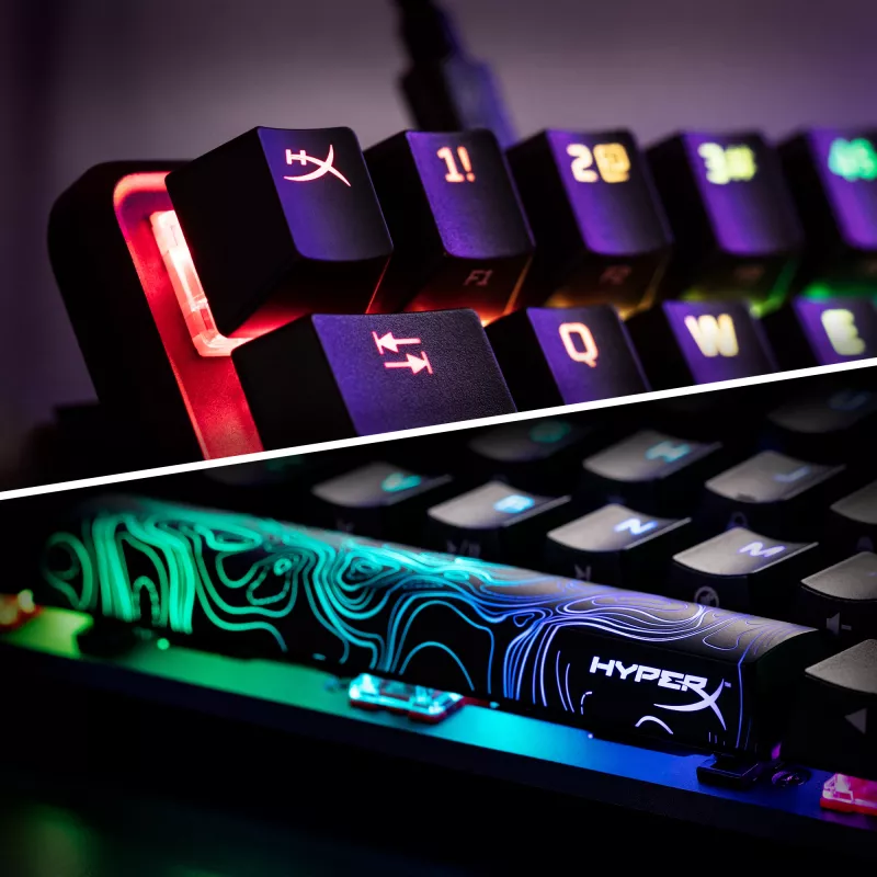 HyperX Alloy Origins 60 – mechaninė žaidimų klaviatūra (HX Red jungikliai)