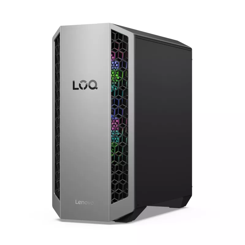 Lenovo LOQ Tower 26ADR10 AMD Ryzen™ 7 8745HX 32 GB DDR5-SDRAM 1 TB SSD NVIDIA GeForce RTX 5070 Windows 11 Home PC Juoda