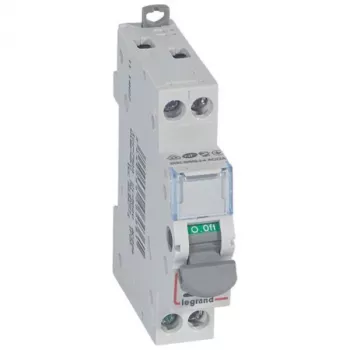 Legrand 406436 DX3-IS 2-polių jungiklis-atjungiklis su indikatoriumi 20 A 400 V AC