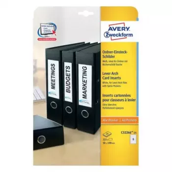 Nelipūs etikečių lapai Avery C32266-25
