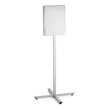 Informacinis stovas Durable 502957 A3 nerūdijantis plienas, 638×638×1420 mm, antracitas/pilka