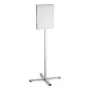 Informacinis stovas Durable 502957 A3 nerūdijantis plienas, 638×638×1420 mm, antracitas/pilka