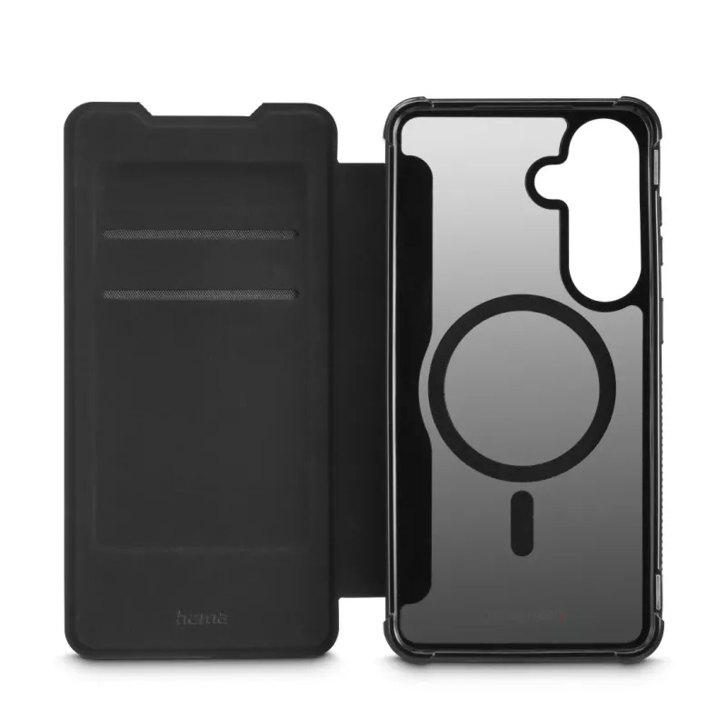 HAMA Extreme Protect dėklas Samsung Galaxy S26+ (6,7 colio, 17 cm) – juodas, 2 kortelių kišenės