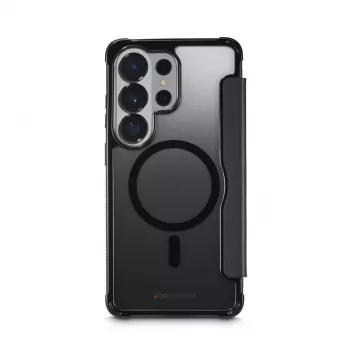 HAMA Extreme Protect dėklas Samsung Galaxy S26 Ultra – folio su D3O apsauga, 17,5 cm (6,9 inch), juodas, 2 kortelių kišenės