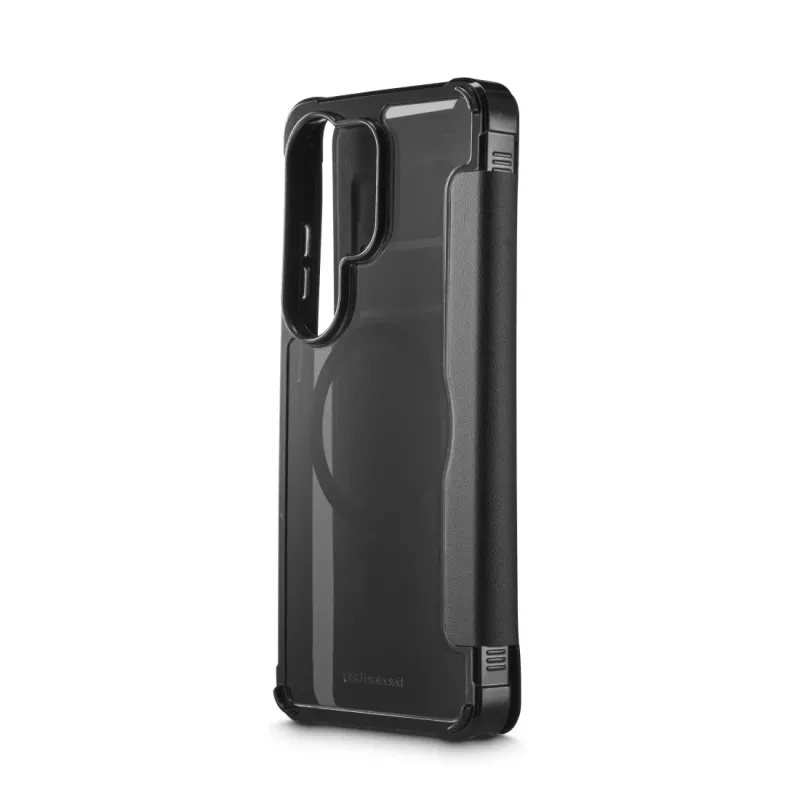HAMA Extreme Protect dėklas Samsung Galaxy S26 Ultra – folio su D3O apsauga, 17,5 cm (6,9 inch), juodas, 2 kortelių kišenės