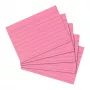Kortelės indeksinės Herlitz 10835890 Pink Rose 100 vnt.